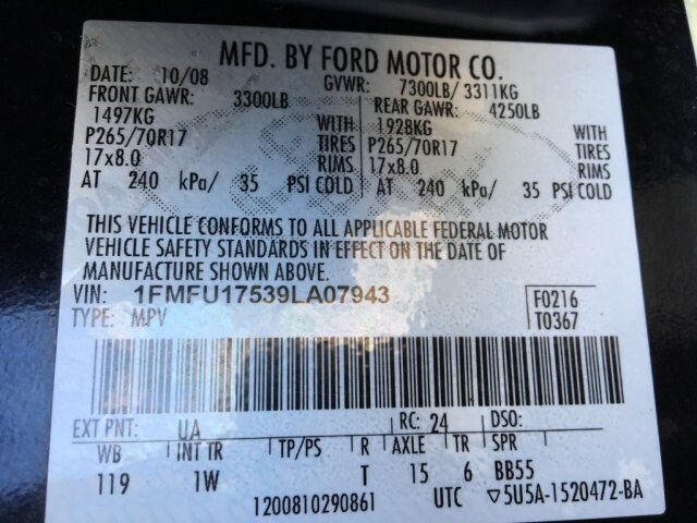 2009 Ford Expedition in Madison, TN 37115 - 1139661 22