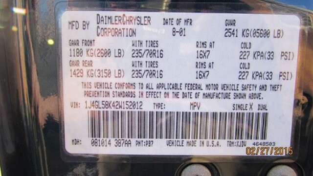 2002 Jeep Liberty in Madison, TN 37115 - 1585861 8