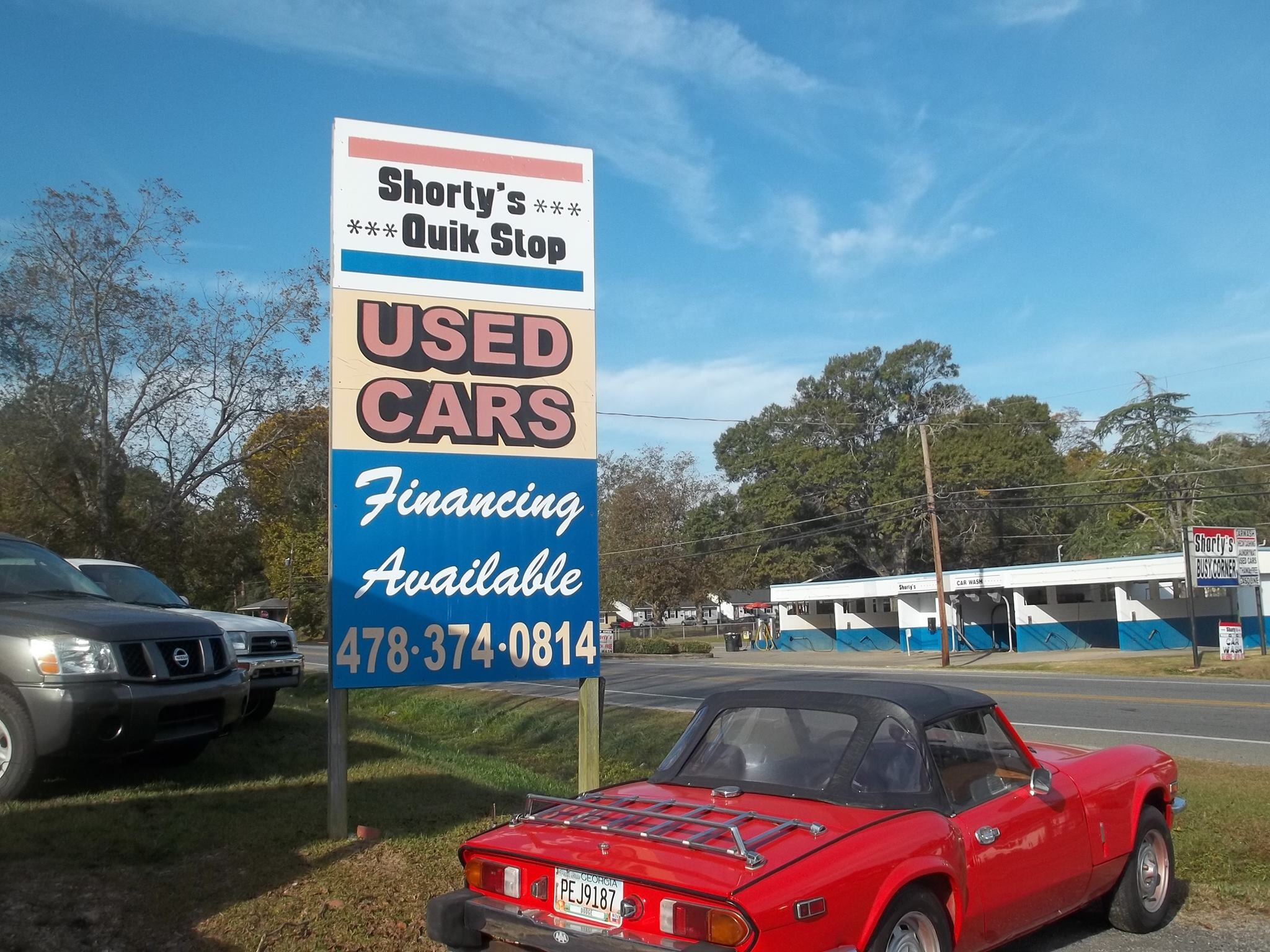 Shorty's Quick Stop Used Cars in Eastman, GA 31023