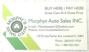 Murphy's Auto Sales in Lakeland, FL 33801