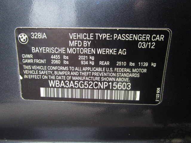 2012 BMW 328i in Tampa, FL 33604-6914 - 1732558 26