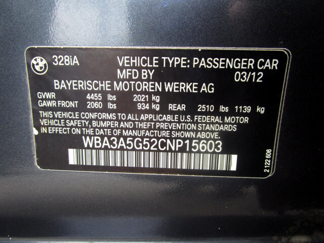 2012 BMW 328i in Tampa, FL 33604-6914 - 1732558 26