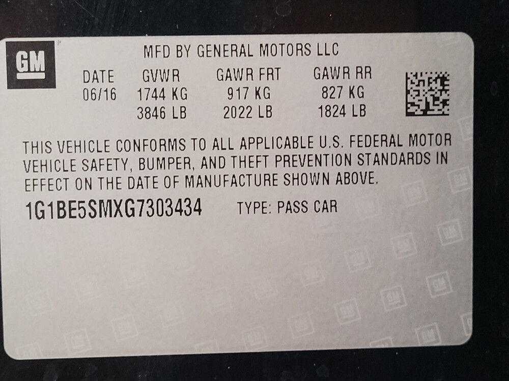 2016 Chevrolet Cruze in West Palm Beach, FL 33409 - 18022492 33