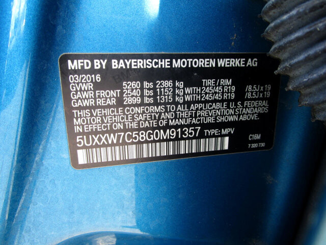 2016 BMW X4 in Tampa, FL 33604-6914 - 18022790 31