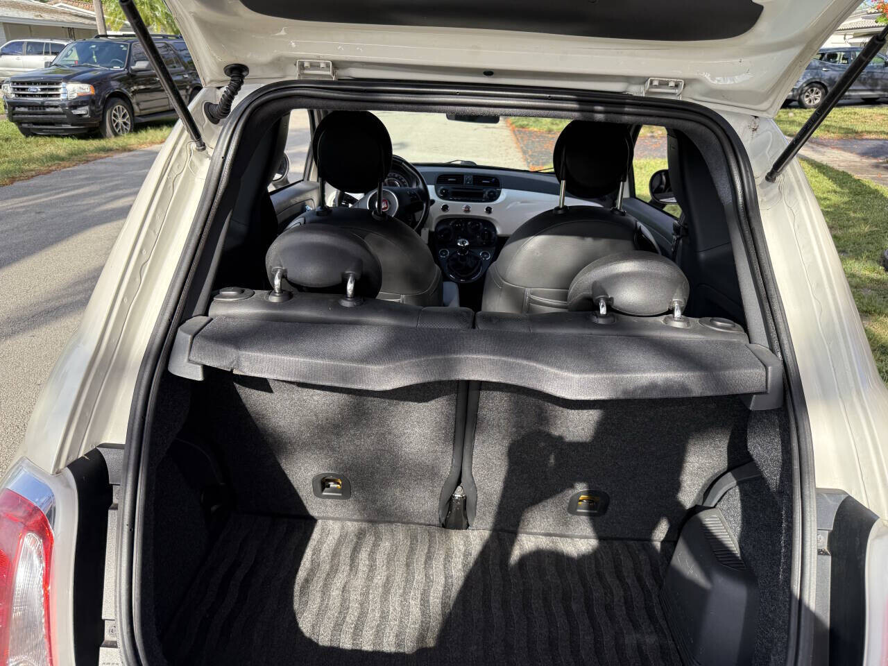 2012 FIAT 500 in Hollywood, FL 33023-1906 - 18023561 22