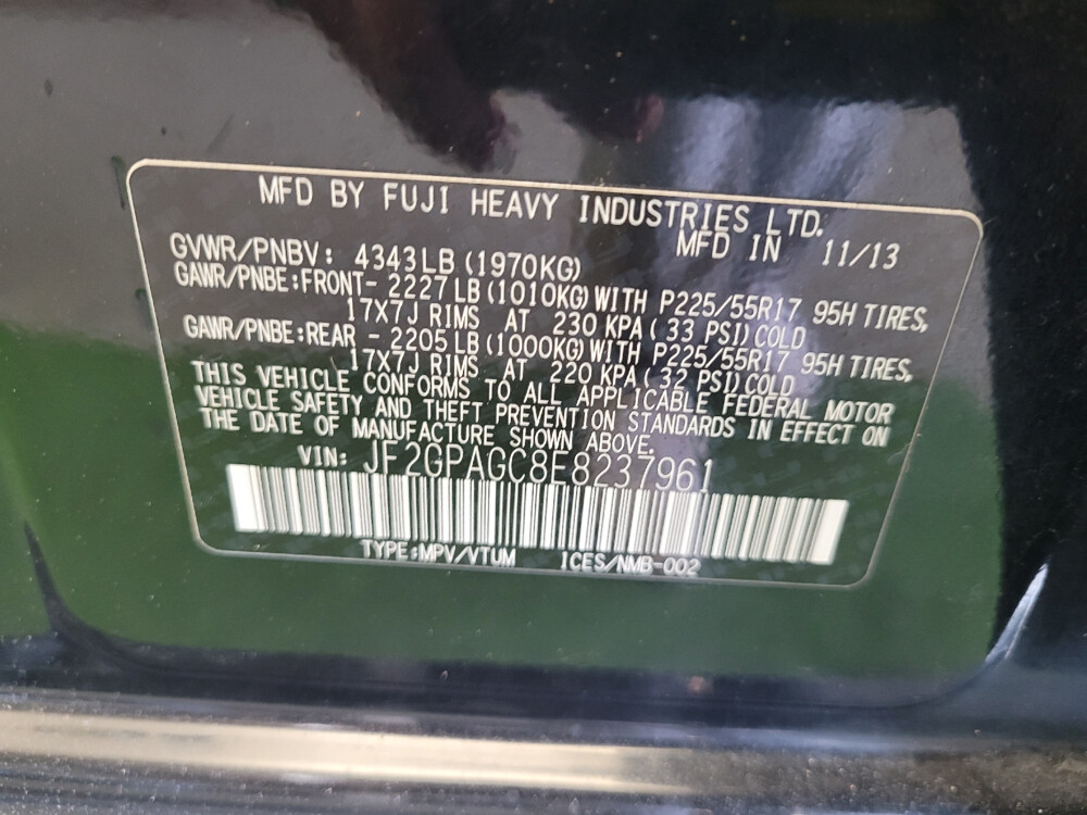 2014 Subaru XV Crosstrek in Lexington, KY 40509 - 18025001 33