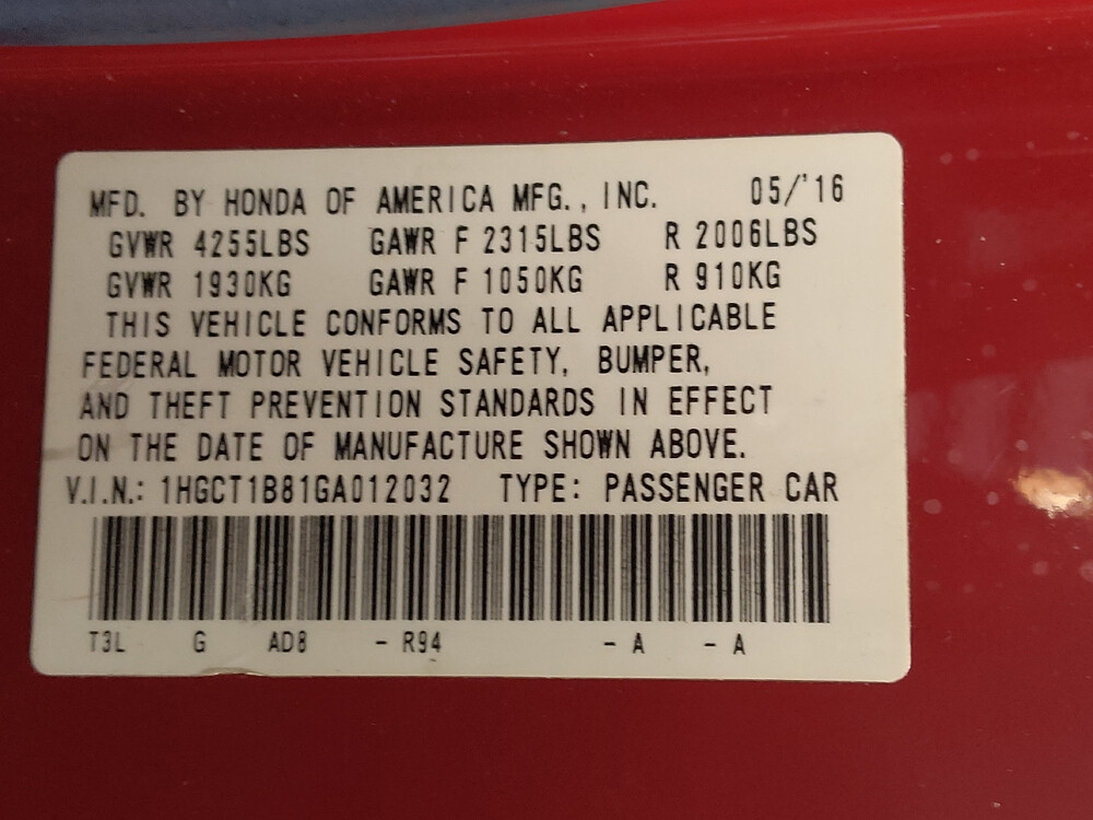2016 Honda Accord in Pensacola, FL 32505 - 18027804 33
