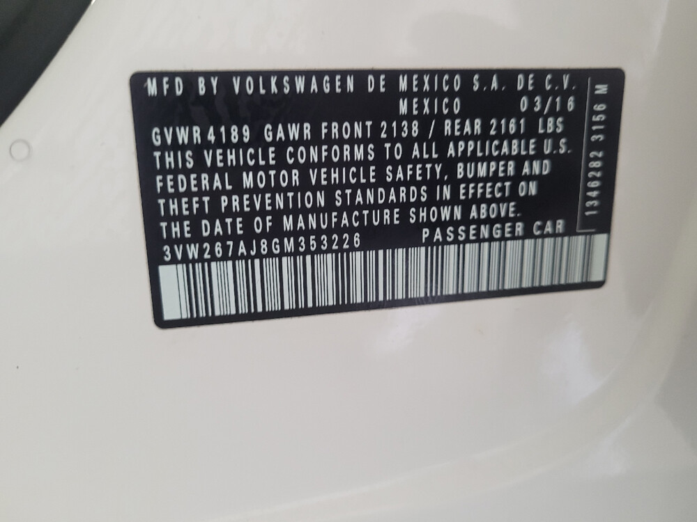 2016 Volkswagen Jetta in Morrow, GA 30260 - 18028802 33