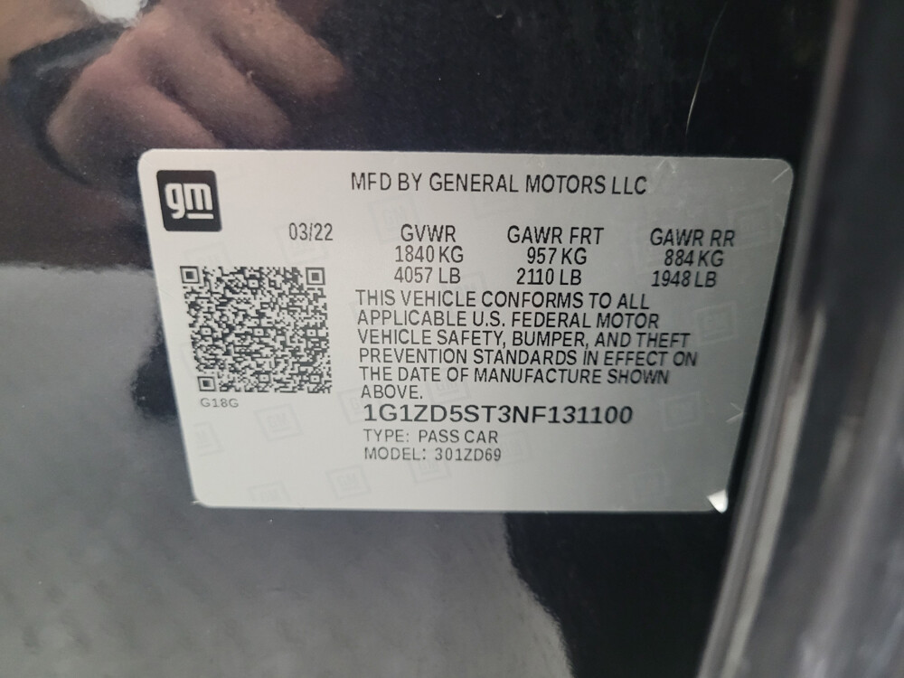 2022 Chevrolet Malibu in Reno, NV 89502 - 18029192 33