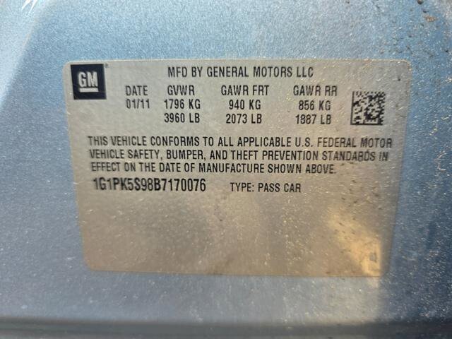 2011 Chevrolet Cruze in Blauvelt, NY 10913 - 18031641 36