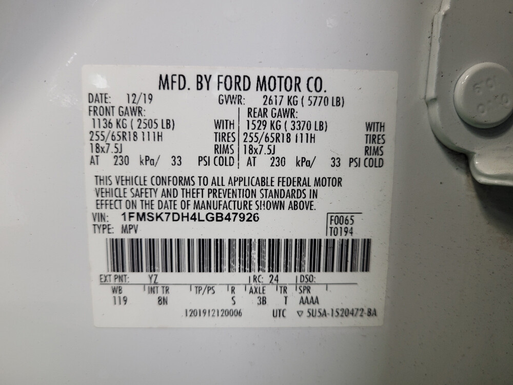 2020 Ford Explorer in Fort Myers, FL 33907 - 18034902 33