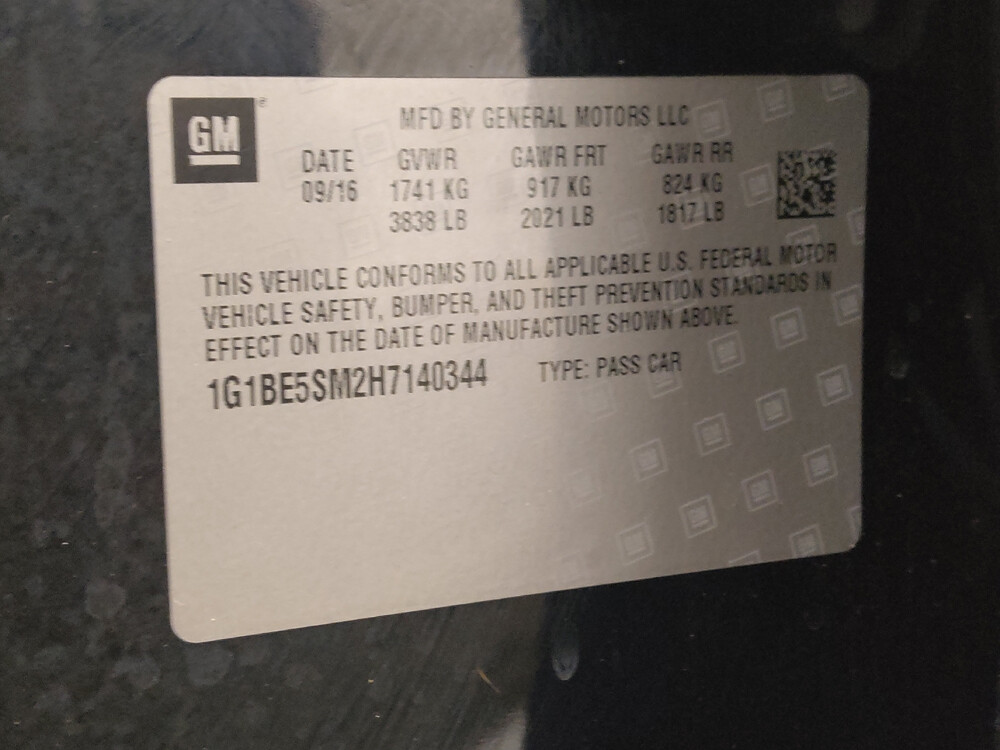 2017 Chevrolet Cruze in Kissimmee, FL 34744 - 18035013 33