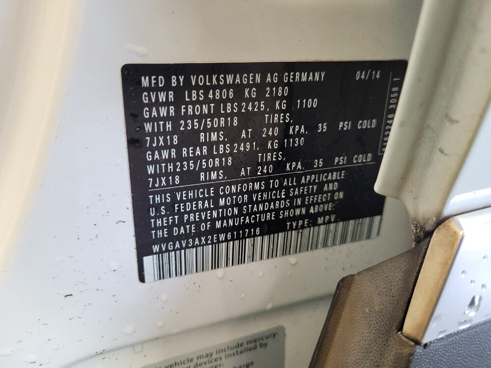 2014 Volkswagen Tiguan in Maple Heights, OH 44137 - 18036266 33