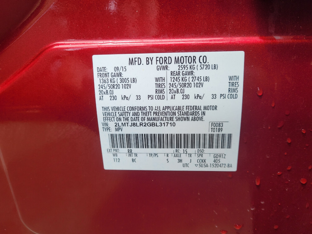 2016 Lincoln MKX in Fayetteville, NC 28304 - 18036346 33