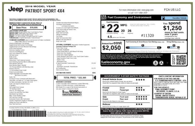 2016 Jeep Patriot in Blauvelt, NY 10913 - 18036537 74