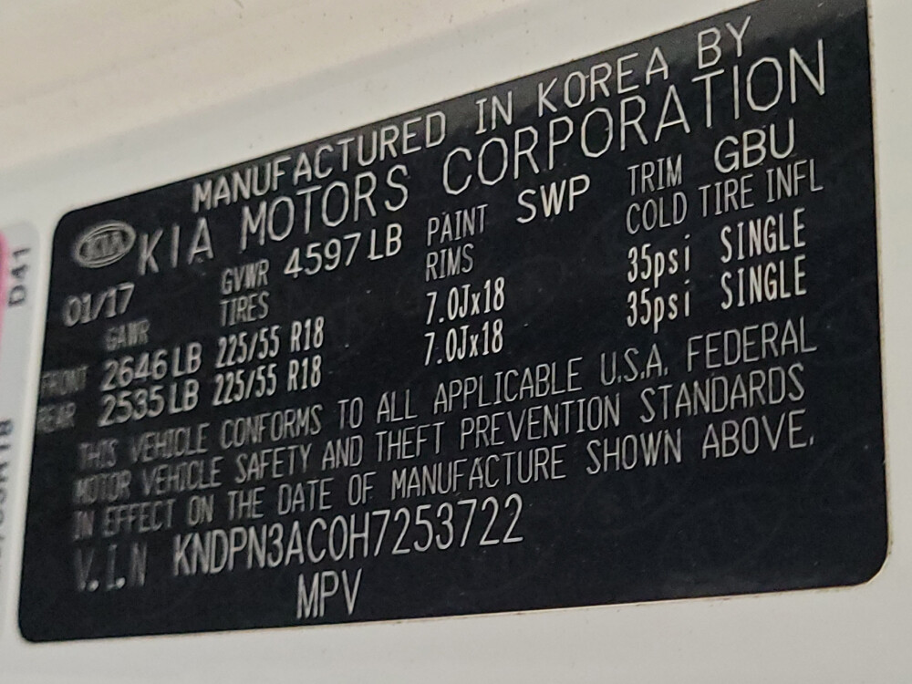 2017 Kia Sportage in Tampa, FL 33619 - 18037017 33