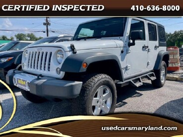 2016 Jeep Wrangler in Baltimore, MD 21225