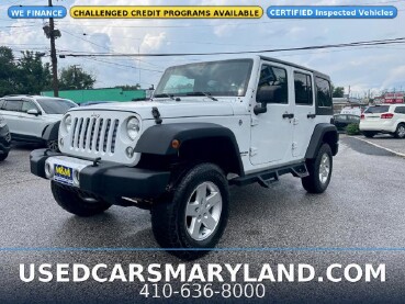 2016 Jeep Wrangler in Baltimore, MD 21225