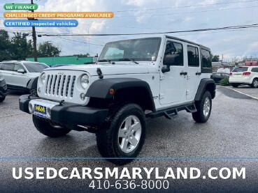 2016 Jeep Wrangler in Baltimore, MD 21225