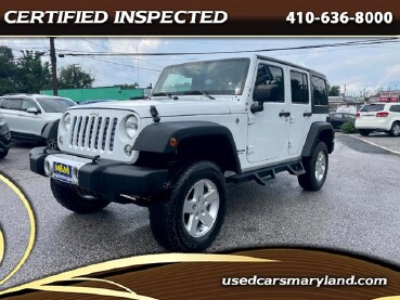 2016 Jeep Wrangler in Baltimore, MD 21225