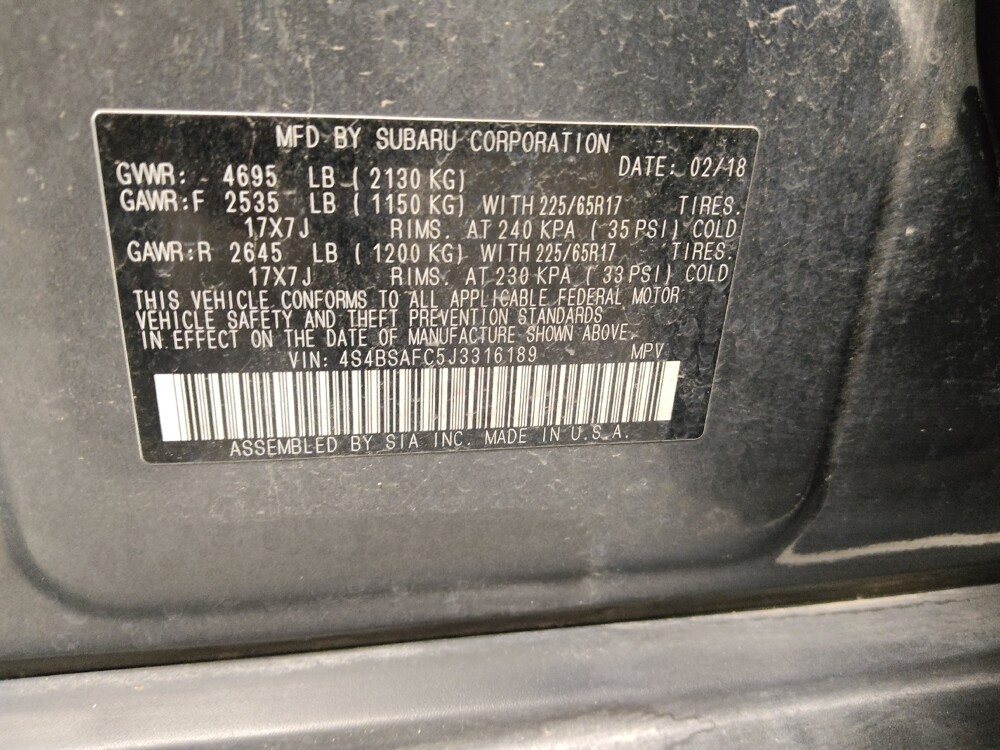 2018 Subaru Outback in Tulsa, OK 74145 - 18038239 33