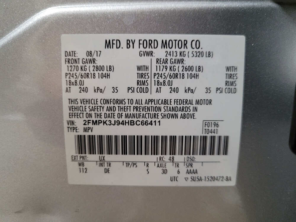 2017 Ford Edge in Temple Hills, MD 20746 - 18040035 33