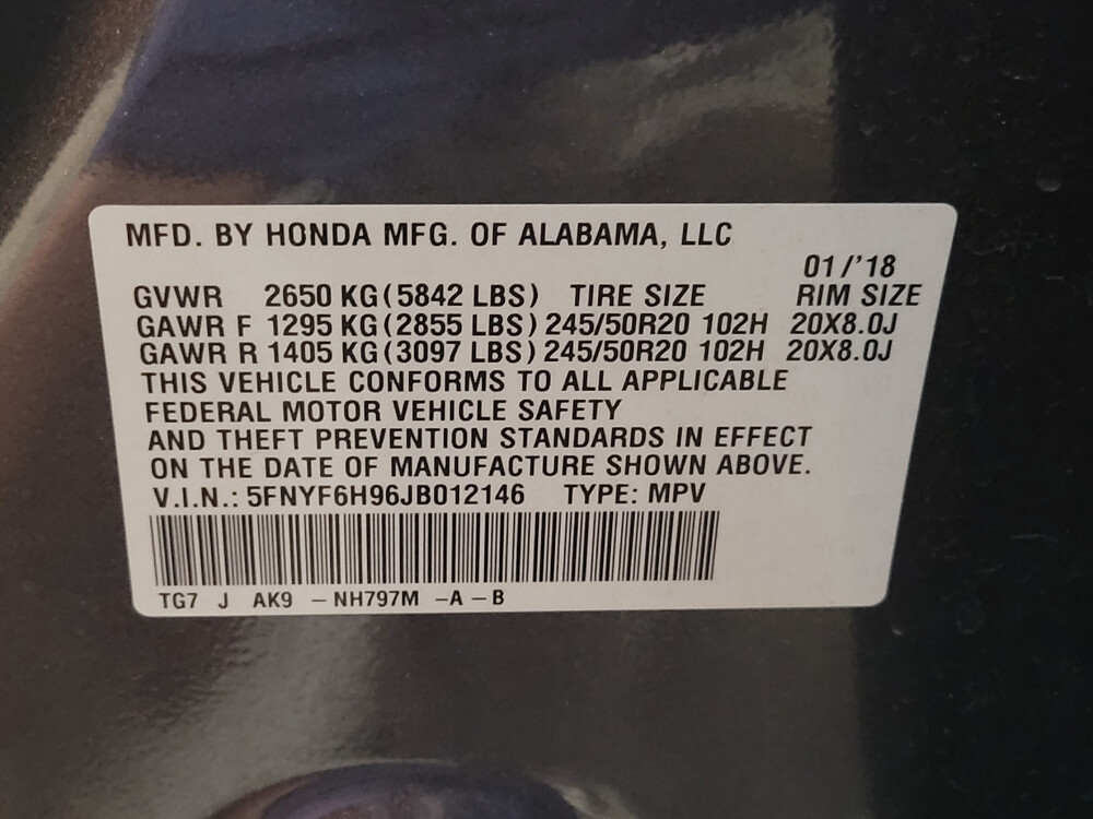 2018 Honda Pilot in Round Rock, TX 78664 - 18040586 33