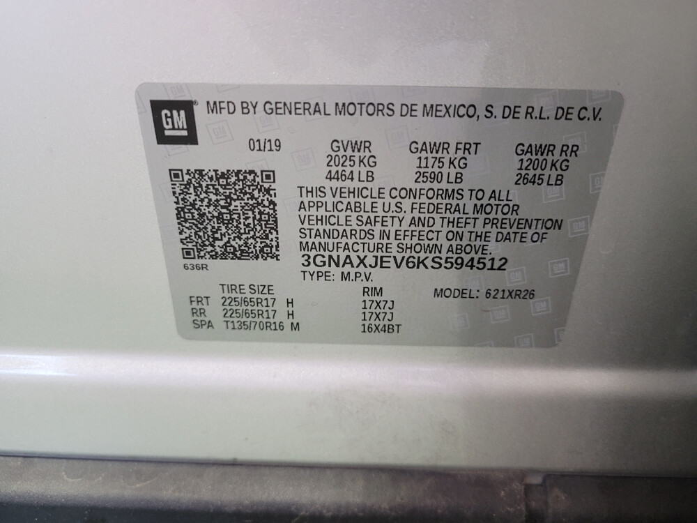 2019 Chevrolet Equinox in Fairfield, OH 45014 - 18041277 33