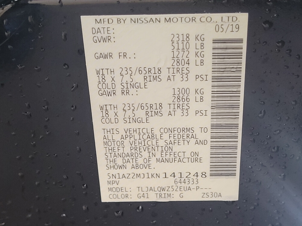 2019 Nissan Murano in Fort Myers, FL 33907 - 18041633 33