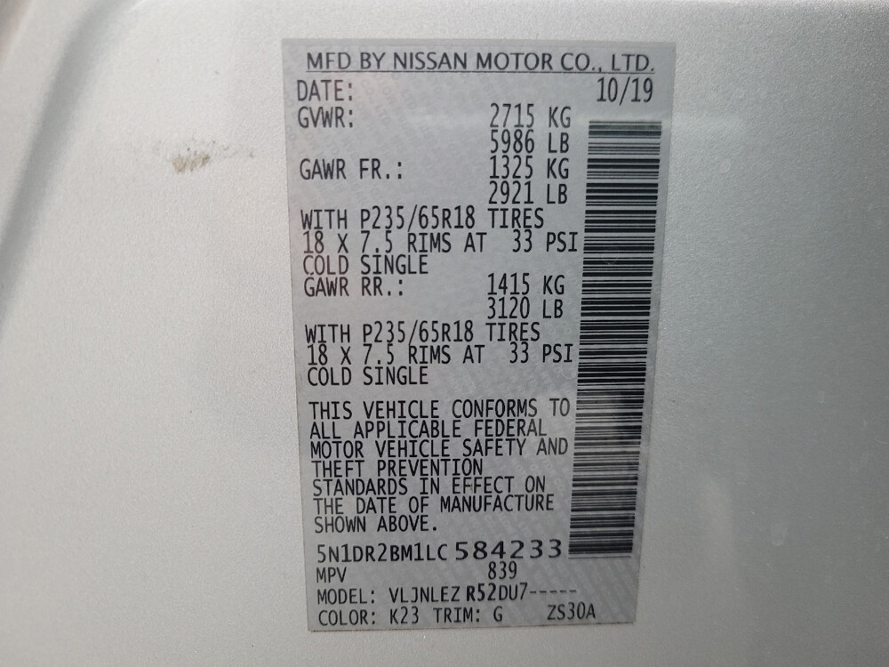 2020 Nissan Pathfinder in Houston, TX 77034 - 18042023 33