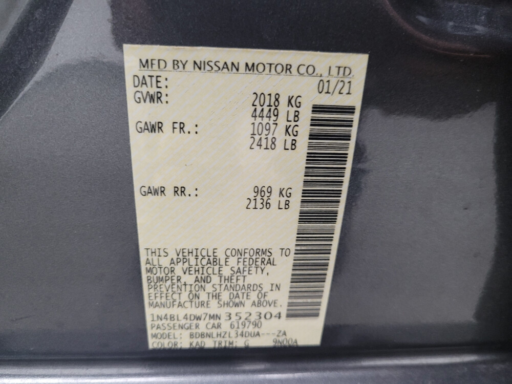 2021 Nissan Altima in Grand Rapids, MI 49508 - 18043077 33