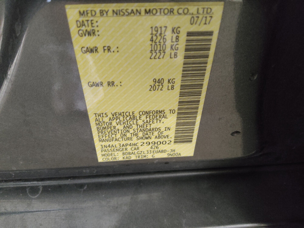 2017 Nissan Altima in Stone Mountain, GA 30083 - 18043164 33