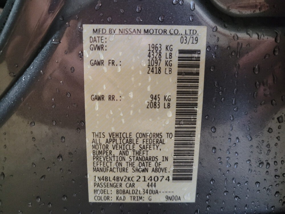 2019 Nissan Altima in Plymouth Meeting, PA 19462 - 18043423 33