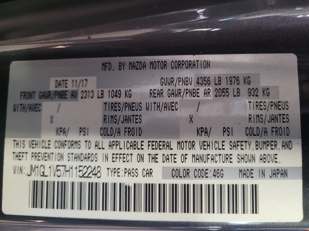 2017 Mazda MAZDA6 in Tallahassee, FL 32304 - 18045281 33