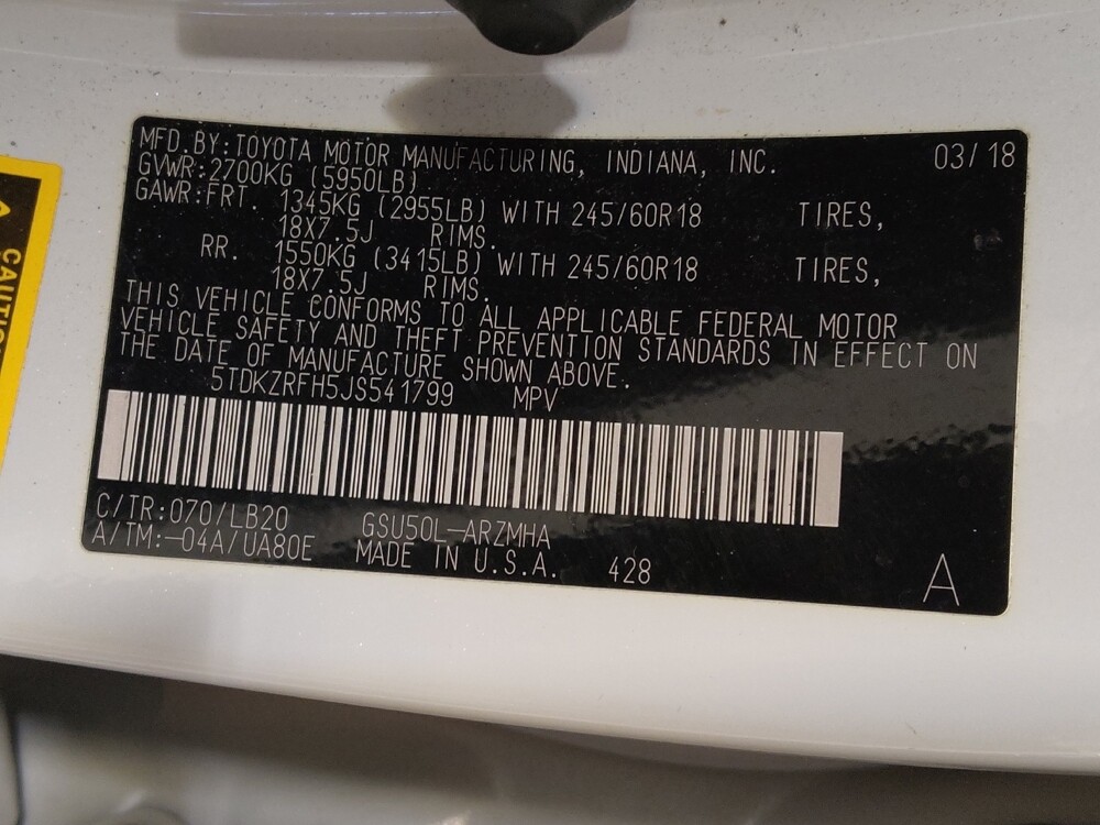 2018 Toyota Highlander in West Palm Beach, FL 33409 - 18046051 33