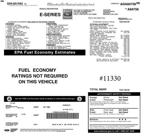 2010 Ford E-350 and Econoline 350 in Blauvelt, NY 10913 - 18046292 71