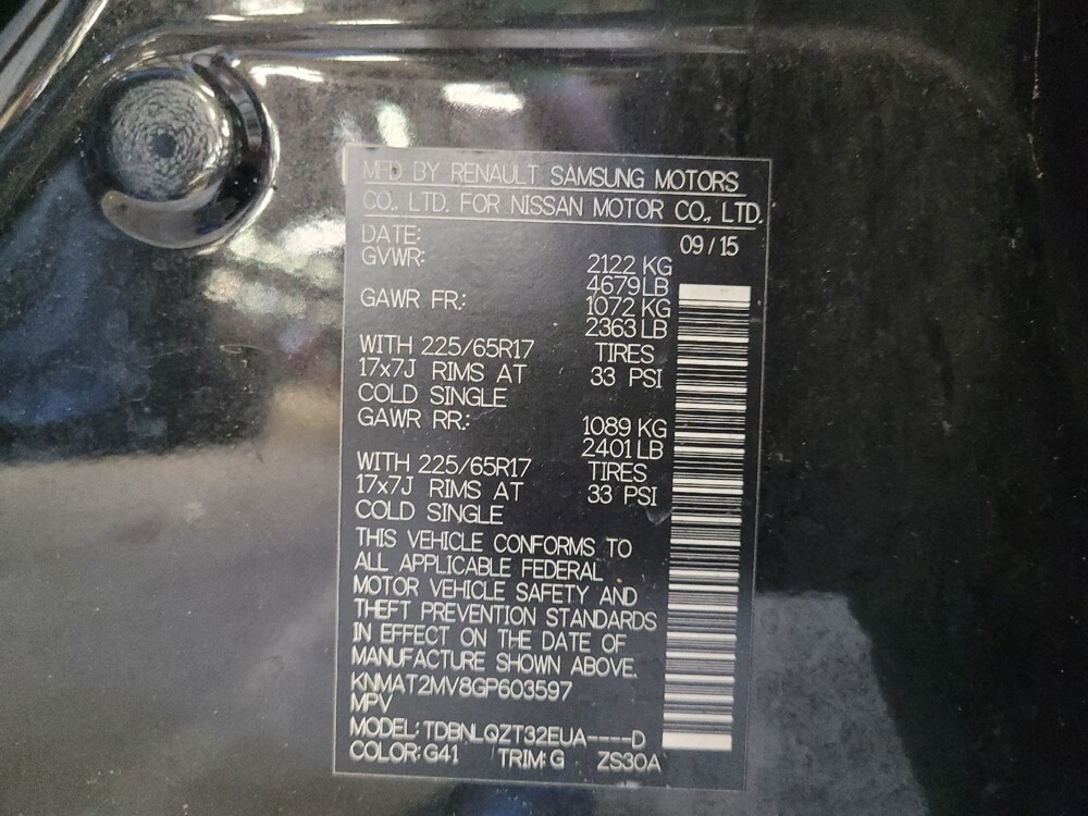 2016 Nissan Rogue in Tallahassee, FL 32304 - 18046644 33