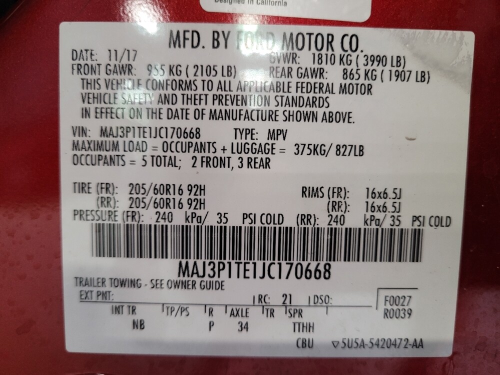 2018 Ford EcoSport in Clearwater, FL 33764 - 18047145 33