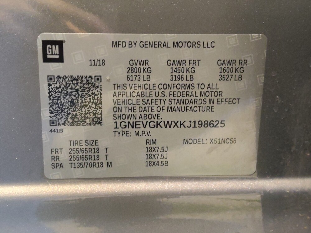 2019 Chevrolet Traverse in Albuquerque, NM 87123 - 18047308 33