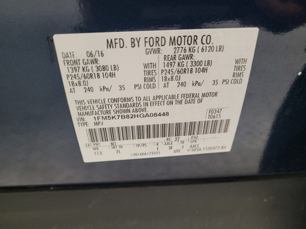 2017 Ford Explorer in Taylor, MI 48180 - 18048094 33