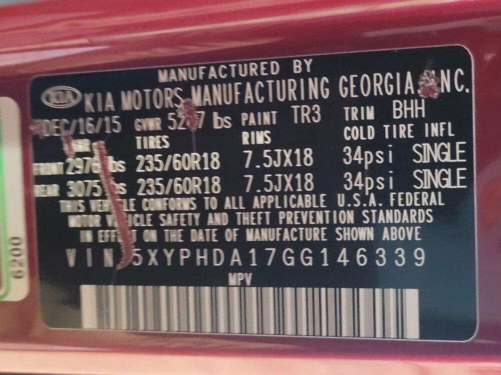 2016 Kia Sorento in Kissimmee, FL 34744 - 18048350 33