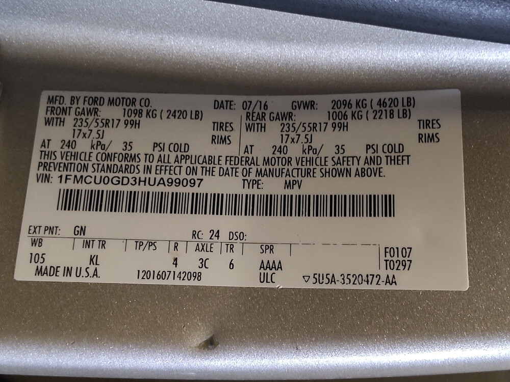 2017 Ford Escape in Hialeah, FL 33014 - 18048439 33