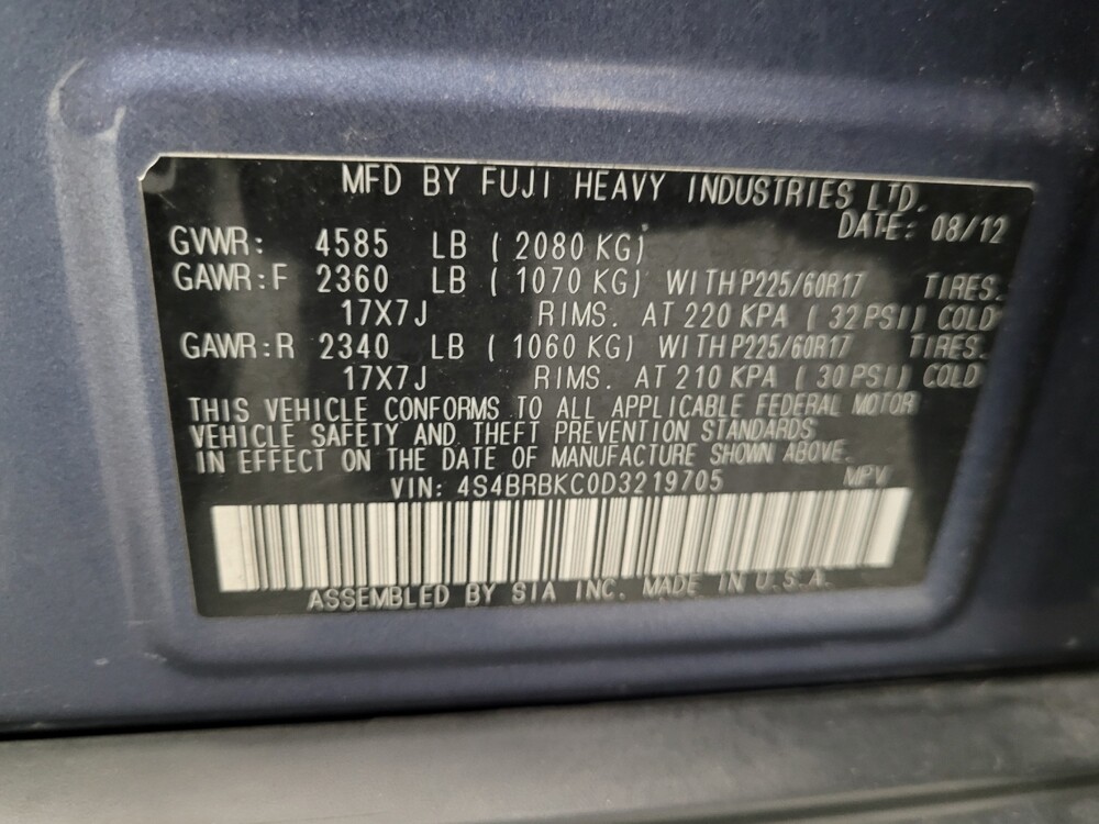 2013 Subaru Outback in Eastpointe, MI 48021 - 18048921 33