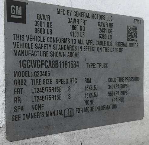 2011 Chevrolet Express 2500 in Blauvelt, NY 10913 - 18048962 67