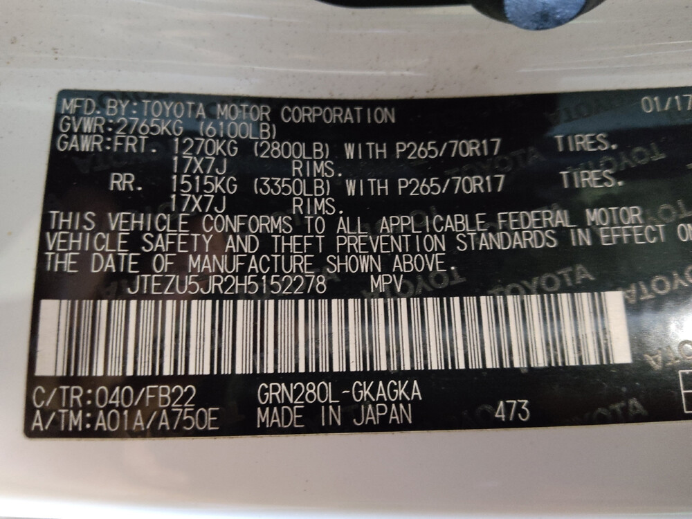 2017 Toyota 4Runner in Gainesville, FL 32609 - 18049220 33