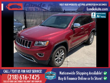 2015 Jeep Grand Cherokee in Wadena, MN 56482
