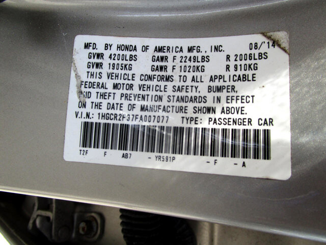 2015 Honda Accord in Tampa, FL 33604-6914 - 18049382 30