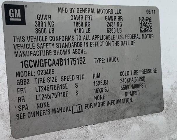 2011 Chevrolet Express 2500 in Blauvelt, NY 10913 - 18049405 68