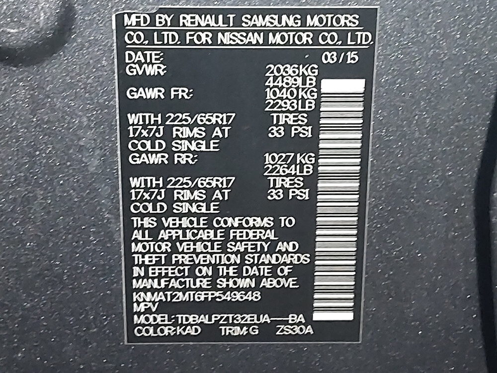 2015 Nissan Rogue in West Palm Beach, FL 33409 - 18050249 33