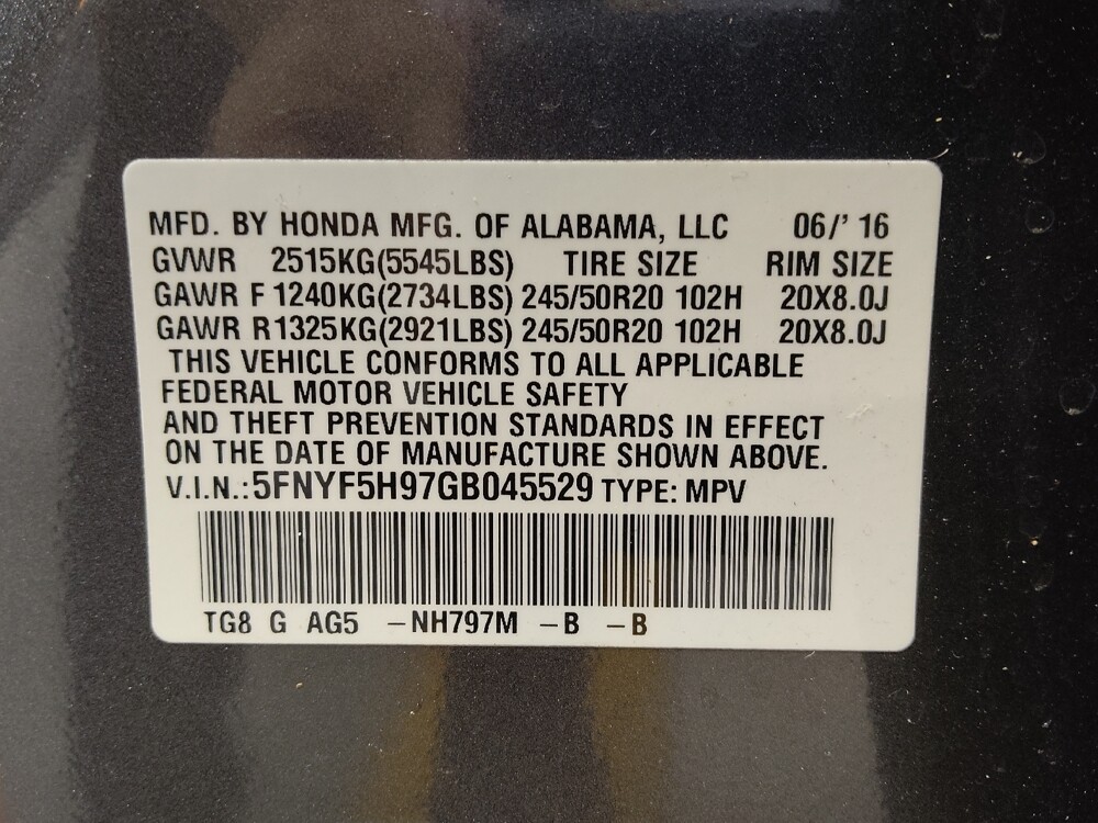 2016 Honda Pilot in Marietta, GA 30062 - 18050316 33